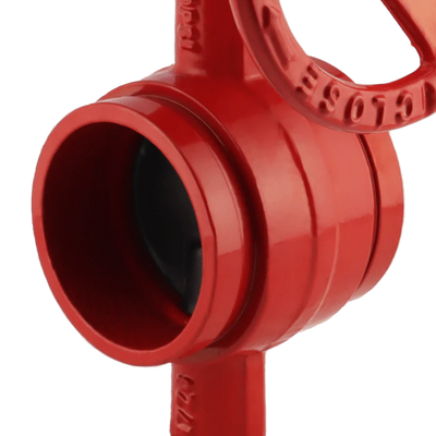 ARITA UL/FM Fire Protection Butterfly Valve 300PSI Groove Type BF25 Series