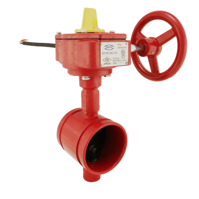 ARITA UL/FM Fire Protection Butterfly Valve 300PSI Groove Type BF28/29 Series