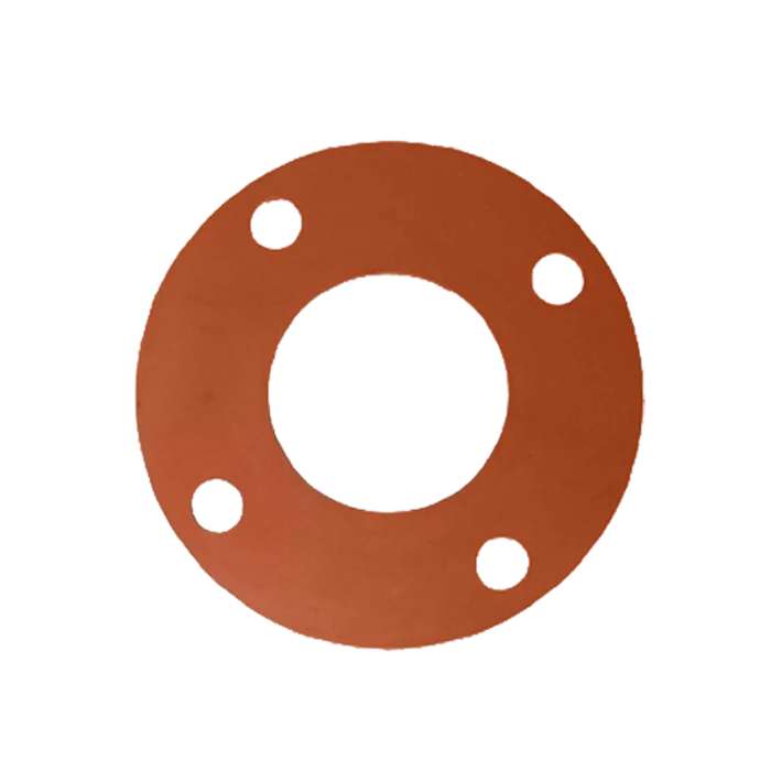 Gasket Flange Pack w/ Red Rubber Gaskets 1/8'' and ZINC PLATED Hardware