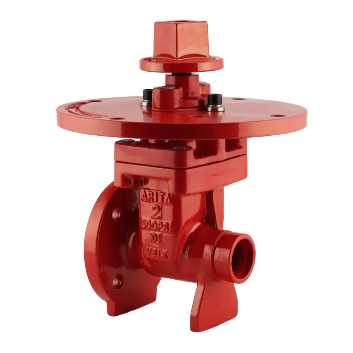 ARITA UL/FM Fire Protection NRS Gate Valve 300PSI Flange Groove NGA32 Series