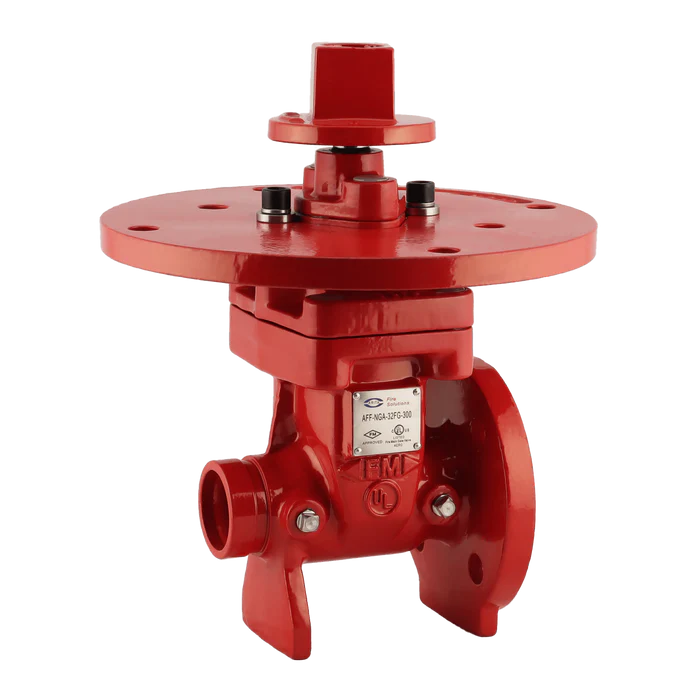 ARITA UL/FM Fire Protection NRS Gate Valve 300PSI Flange Groove NGA32 Series