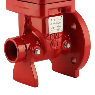 ARITA UL/FM Fire Protection NRS Gate Valve 300PSI Flange Groove NGA32 Series