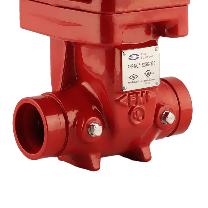 ARITA UL/FM Fire Protection NRS Gate Valve 300PSI Groove End NGA32 Series