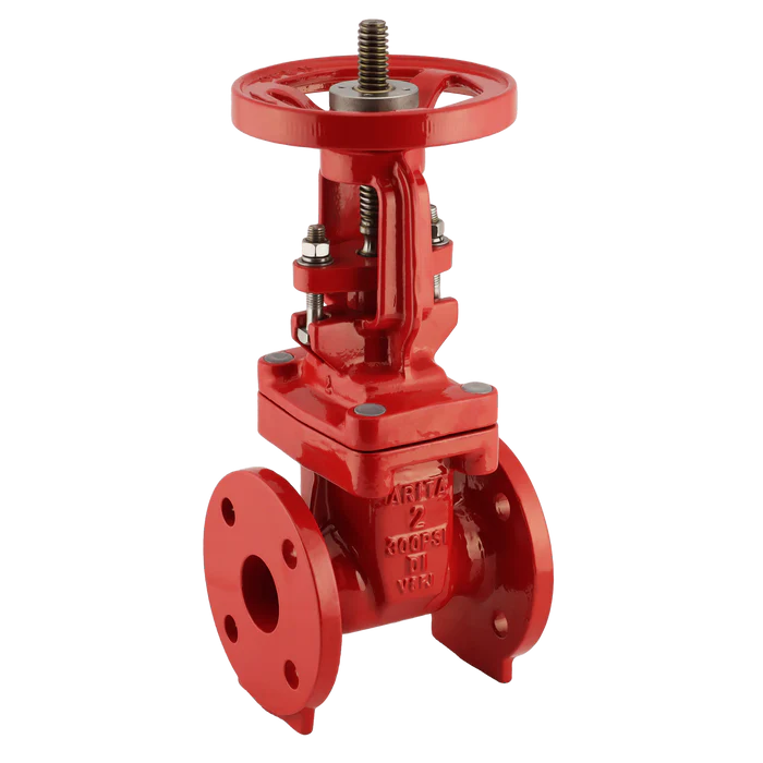 ARITA UL/FM Fire Protection OS&Y Gate Valve 300PSI Flange End RGA33 Series