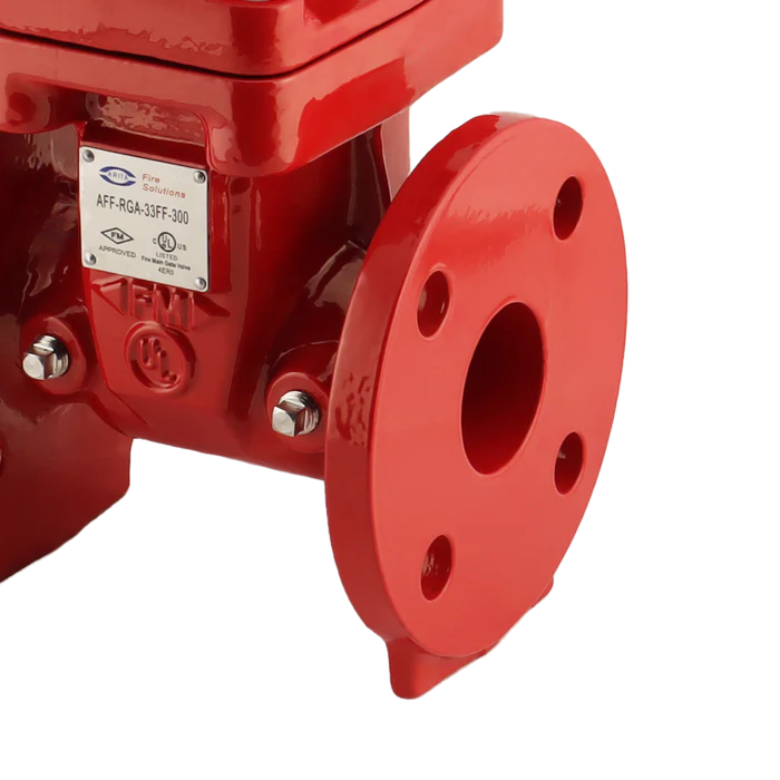 ARITA UL/FM Fire Protection OS&Y Gate Valve 300PSI Flange End RGA33 Series