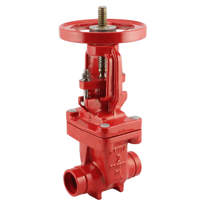 ARITA UL/FM Fire Protection OS&Y Gate Valve 300PSI Groove End RGA33 Series