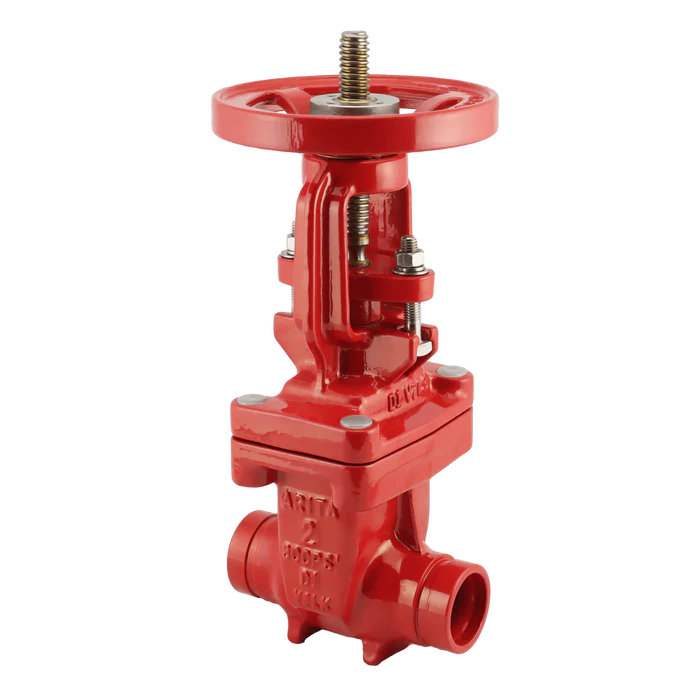 ARITA UL/FM Fire Protection OS&Y Gate Valve 300PSI Groove End RGA33 Series