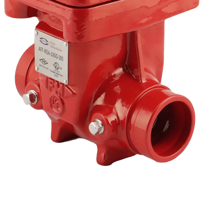 ARITA UL/FM Fire Protection OS&Y Gate Valve 300PSI Groove End RGA33 Series