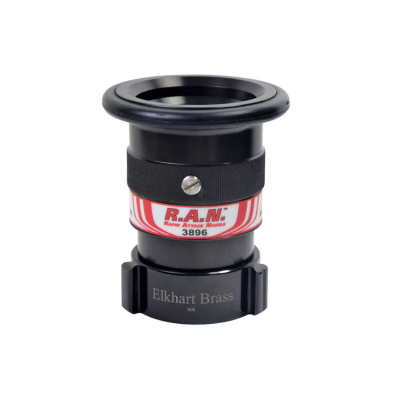 Elkhart Brass 3896 R.A.N.- 2.5 FNH Rapid Attack Nozzle, 75 PSI, Constant Flow, 500 GPM