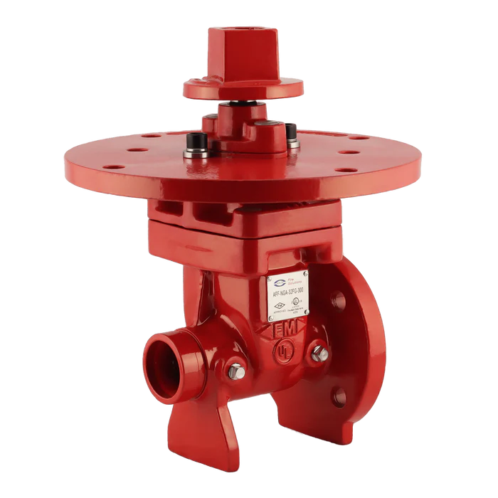 ARITA UL/FM Fire Protection NRS Gate Valve 300PSI Flange Groove NGA32 Series - Image 2
