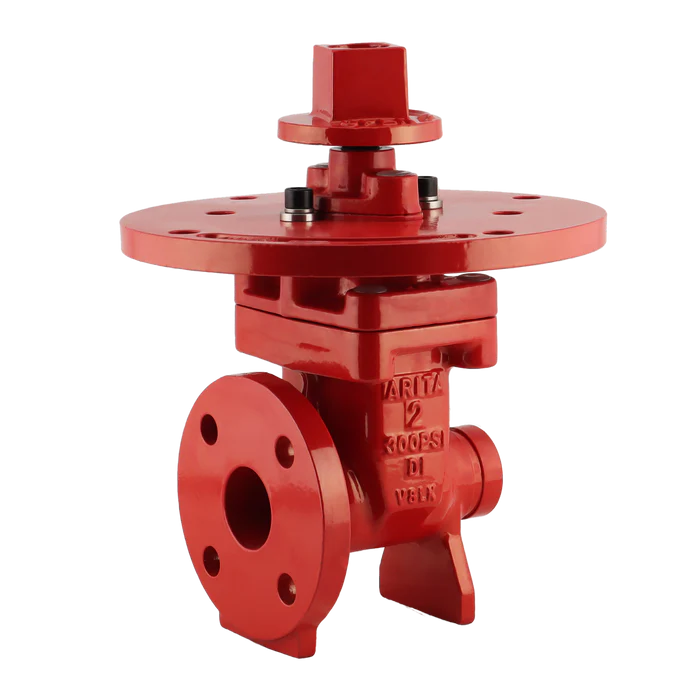 ARITA UL/FM Fire Protection NRS Gate Valve 300PSI Flange Groove NGA32 Series - Image 4