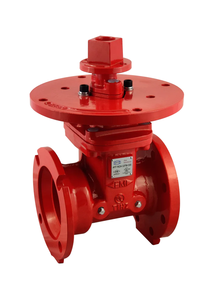 ARITA UL/FM Fire Protection NRS Gate Valve 300PSI Flange Mechanical Joint NGA32 Series - Image 2